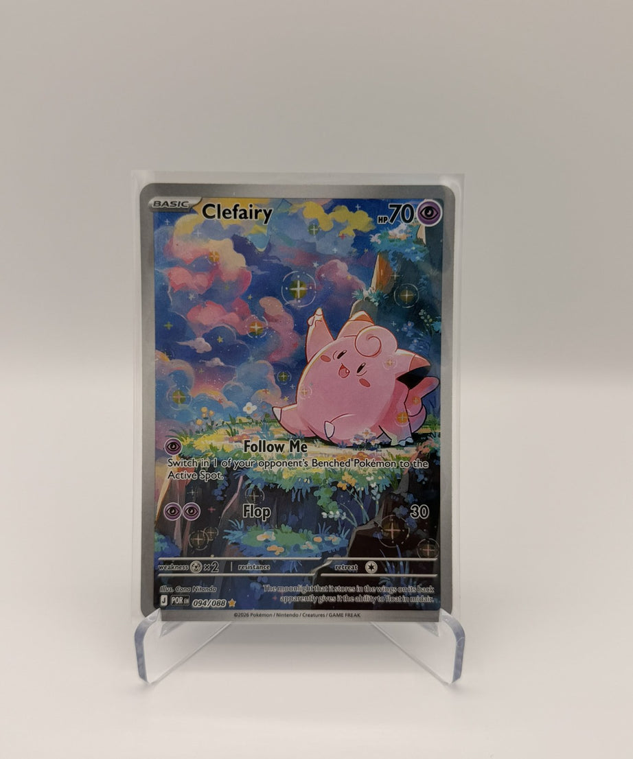 Clefairy — Perfect Order #094/088 Illustration Rare (Raw, Near Mint)