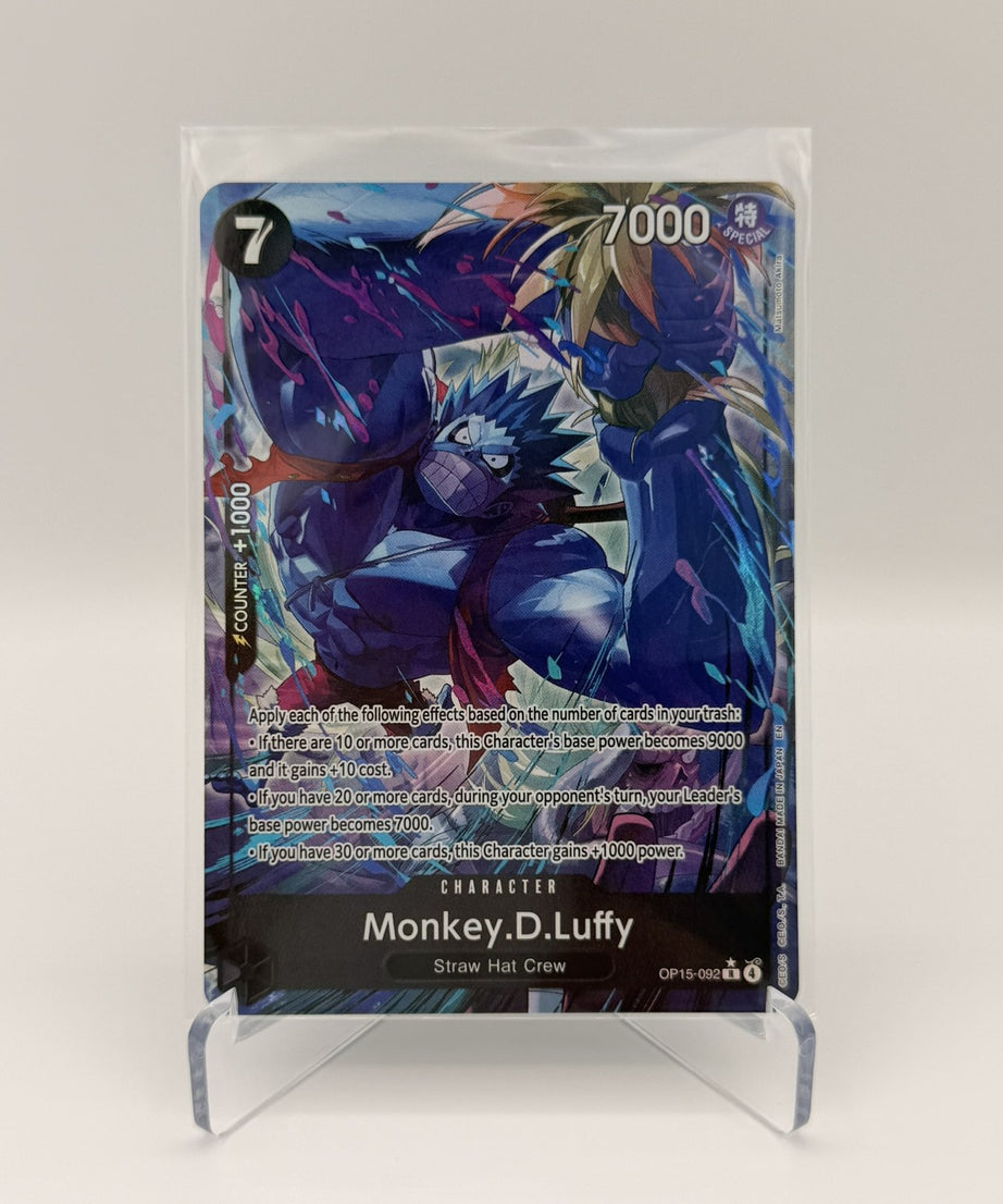 Monkey.D.Luffy — OP15-092 Alternate Art, Adventure on Kami's Island (Raw, Near Mint)