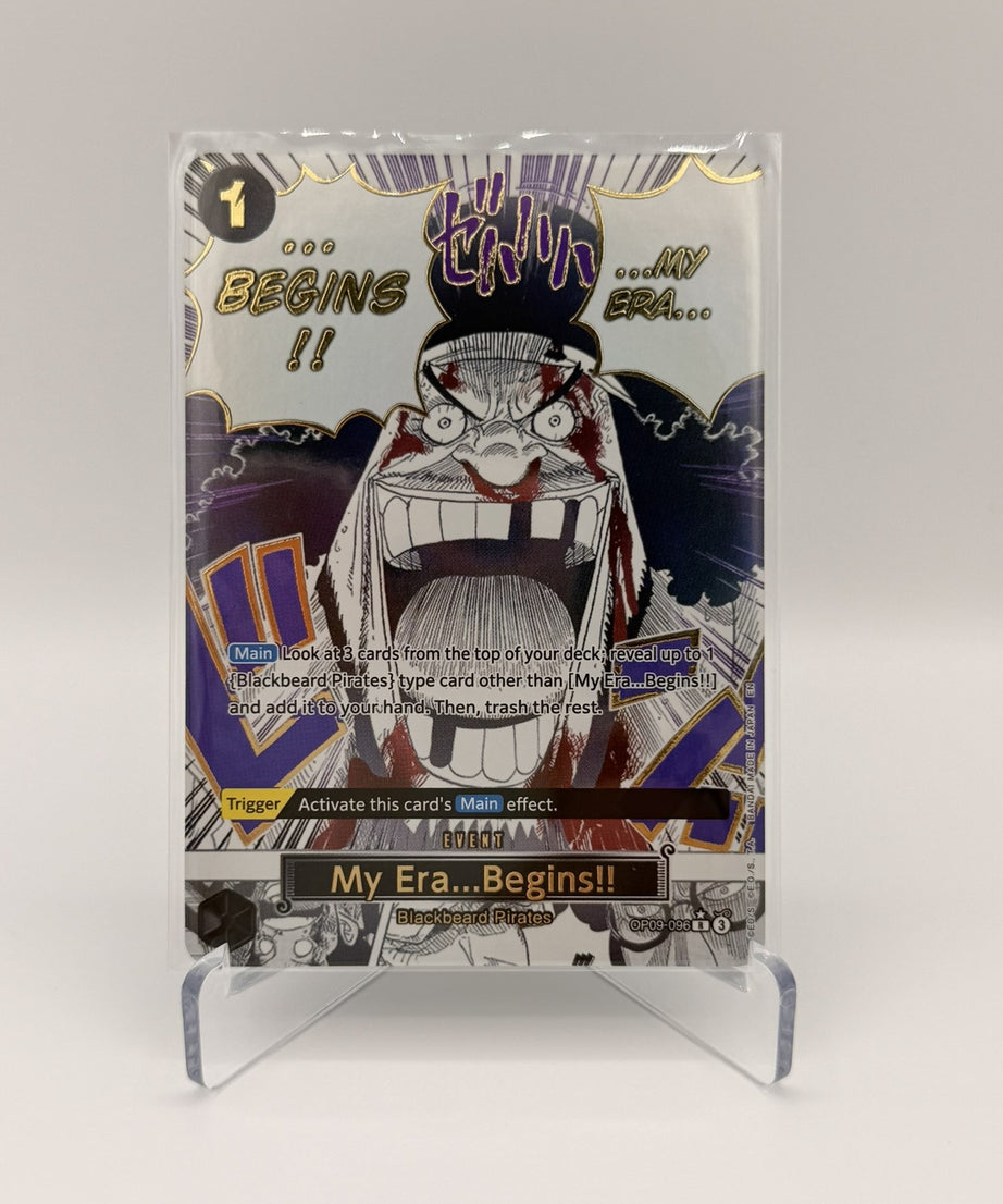 My Era...Begins!! — OP09-096 Alternate Art, Premium Booster 2 (PRB-02) (Raw, Near Mint)