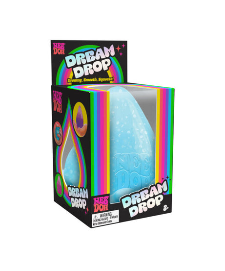 NeeDoh Dream Drop — Sparkle Squish with Display Stand