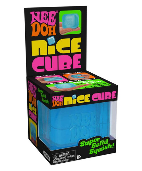 NeeDoh Nice Cube — Sensory Squish Fidget Cube