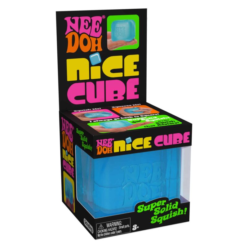 NeeDoh Nice Cube — Sensory Squish Fidget Cube