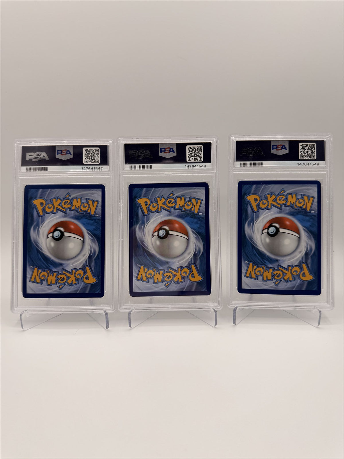 PSA 10 Oricorio ex (Set of 3, Sequential Certs) — 2025 Mega Evolution Pack Ultra-Premium Collection #024