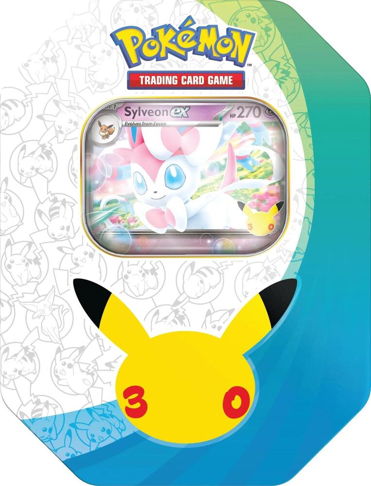Pokémon 30th Celebration Tin (Sylveon ex / Greninja ex)